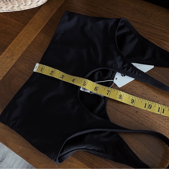 TANK STYLE BLACK BIKINI TOP #0345 - Picture 6 of 6